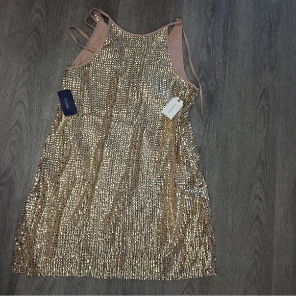 Forever 21 Gold Dress - Picture 1 of 3